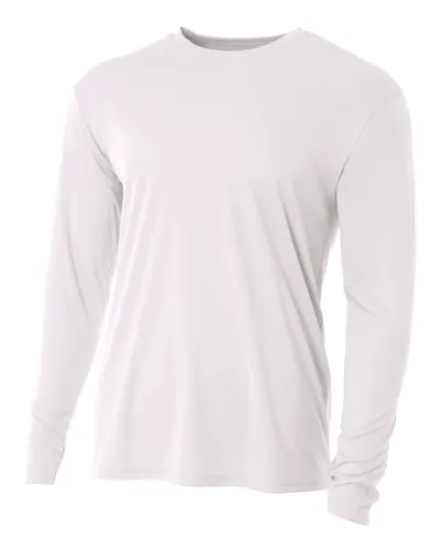 A4 Mens Longsleeve Performance Cooling T-Shirt