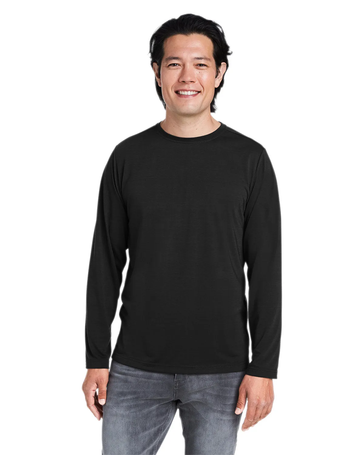 Adult Fusion Chromasoft� Performance Long-Sleeve T-Shirt