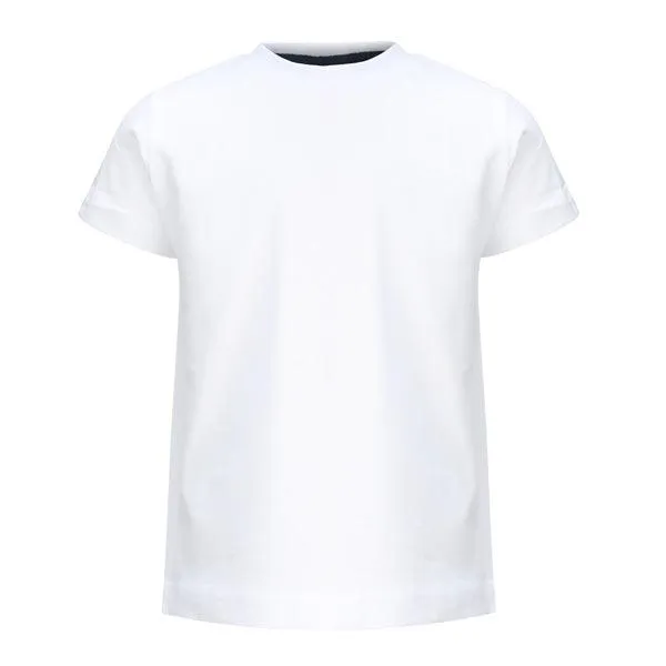 BABY BOYS WHITE SHORT SLEEVE T-SHIRT