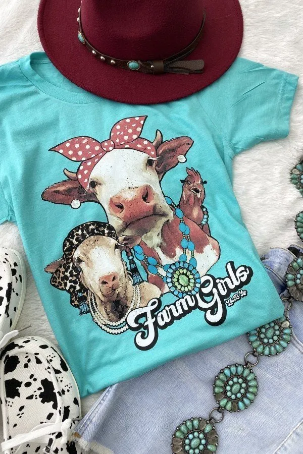 BC FARM GIRLS - TURQUOISE