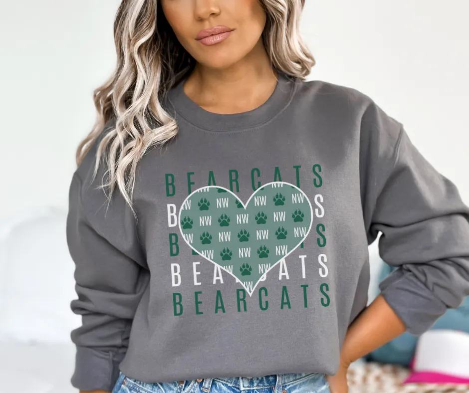 Bearcats Repeat Grey Sweatshirt