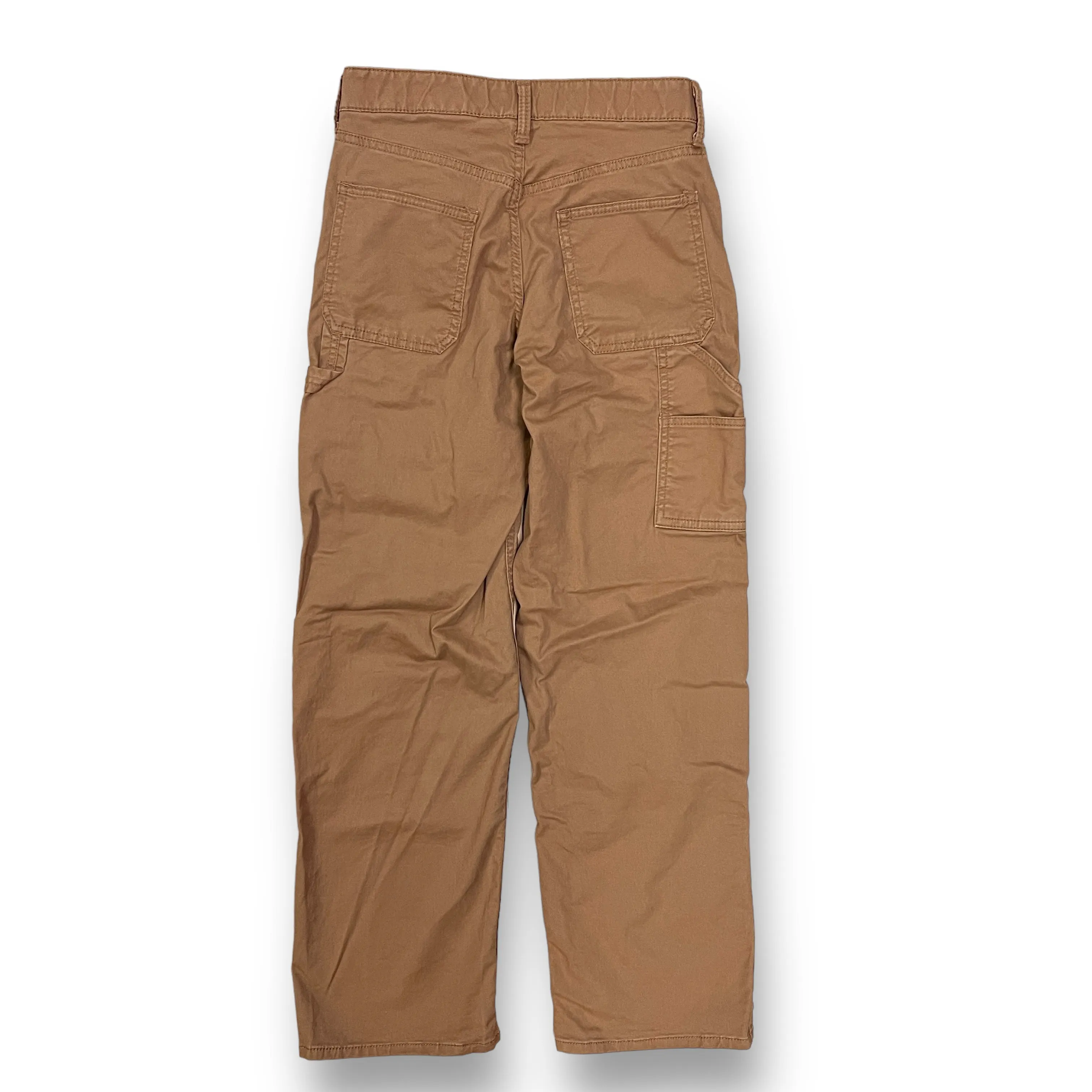 Boys Gap Kids Size 14 Light Brown Adjustable Waist Cargo Khaki Pants