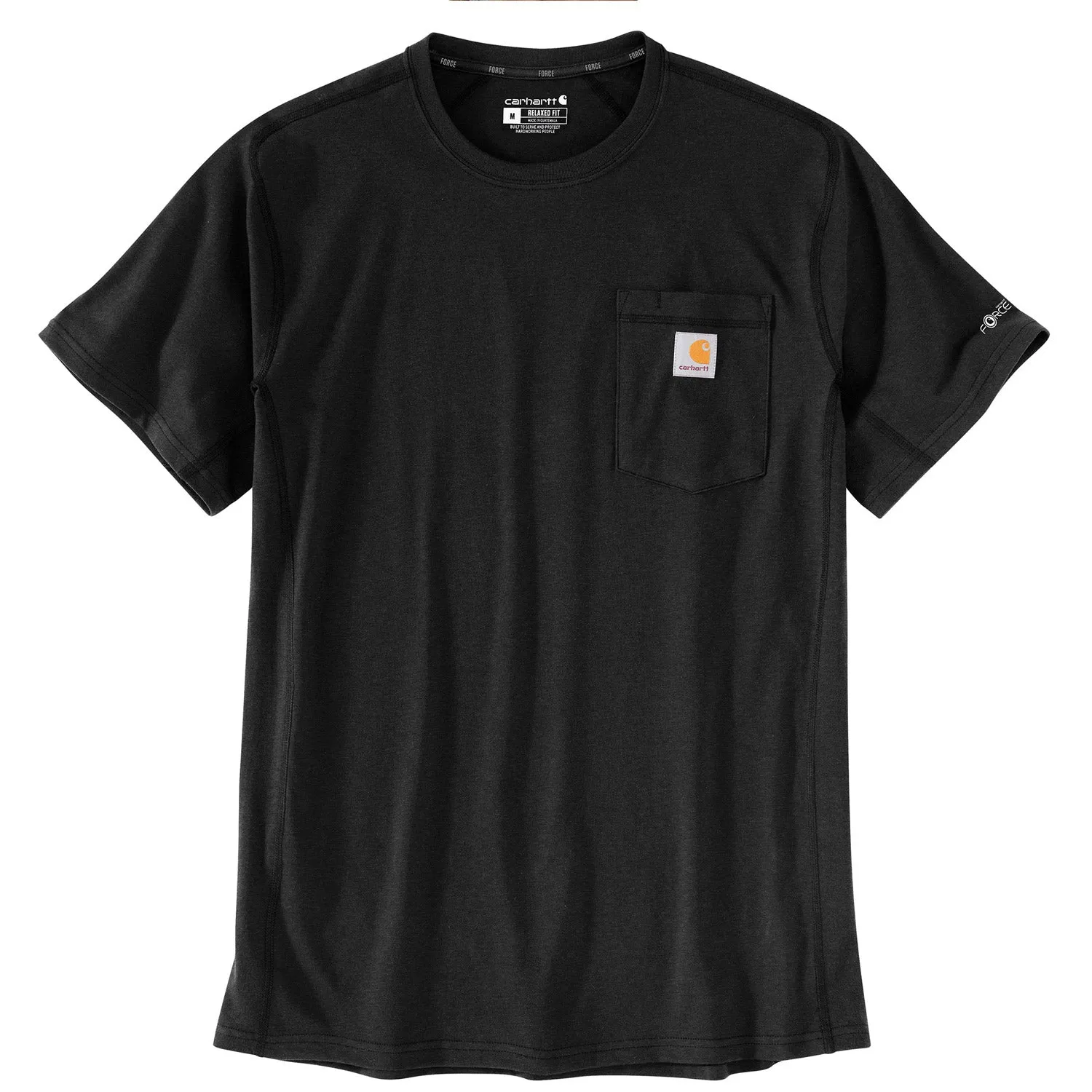 Carhartt Men's Force® Relaxed Fit Midweight Short Sleeve Pocket Tee