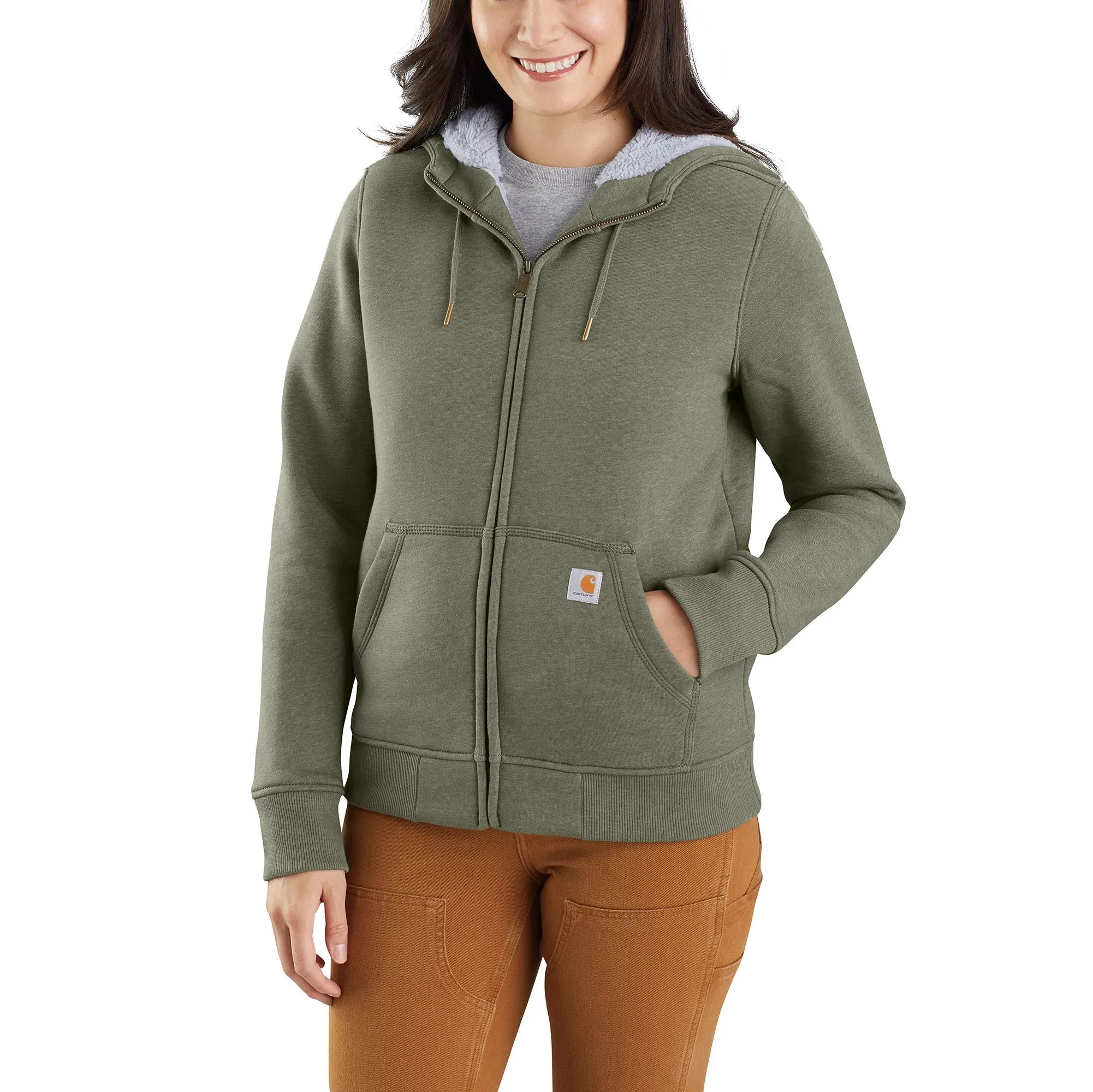 Carhartt Women's Clarksburg Sherpa-Lined Hoodie