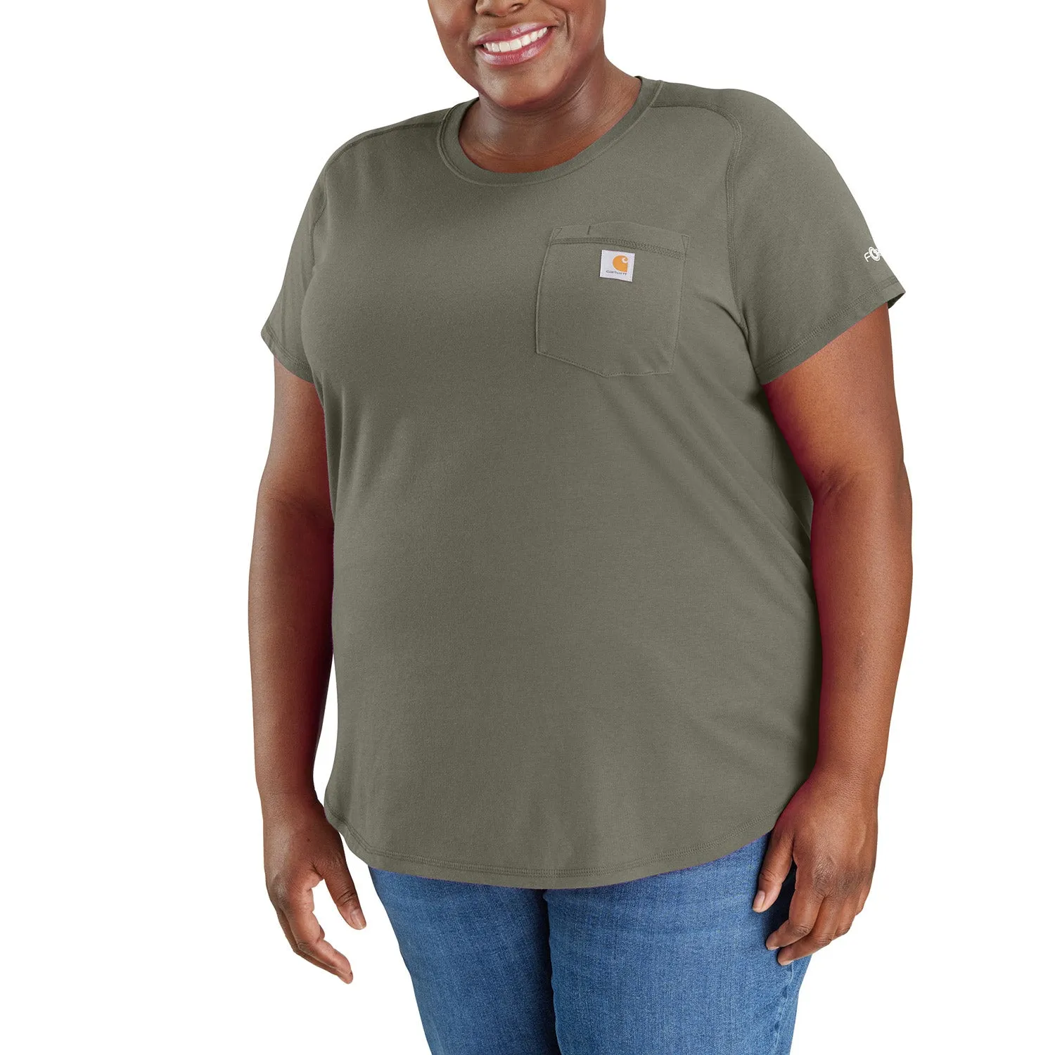 Carhartt Women's Force® Relaxed Fit Midweight Pocket T-Shirt