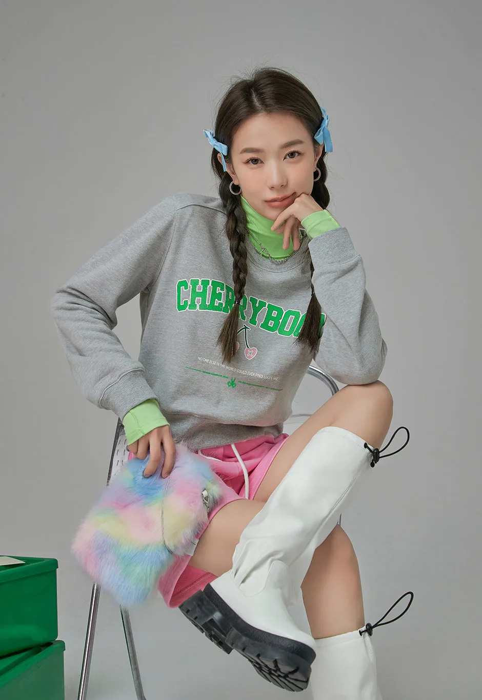 Cherryboom Printed Sweatshirt