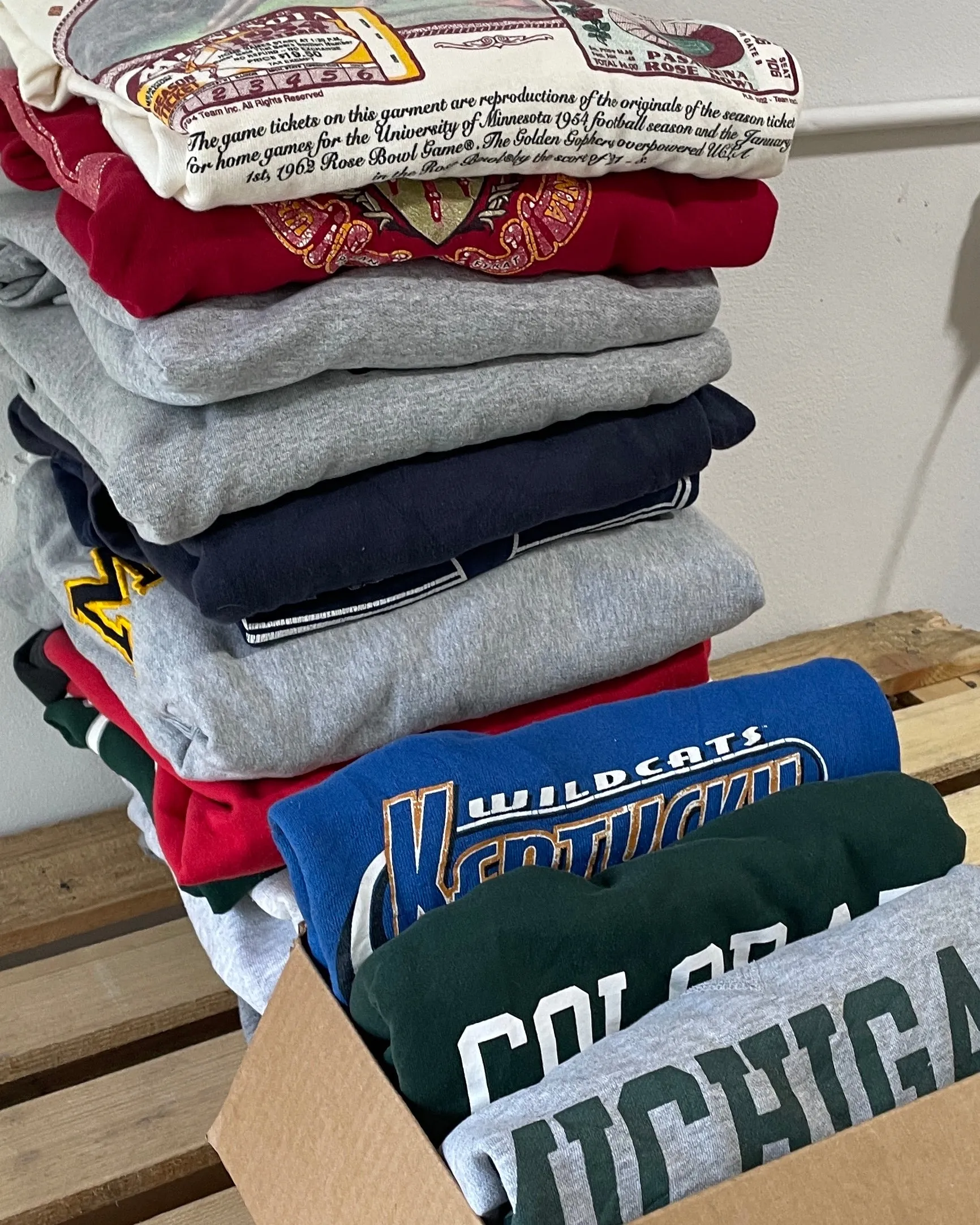 College & University Sweatshirts Mystery Box