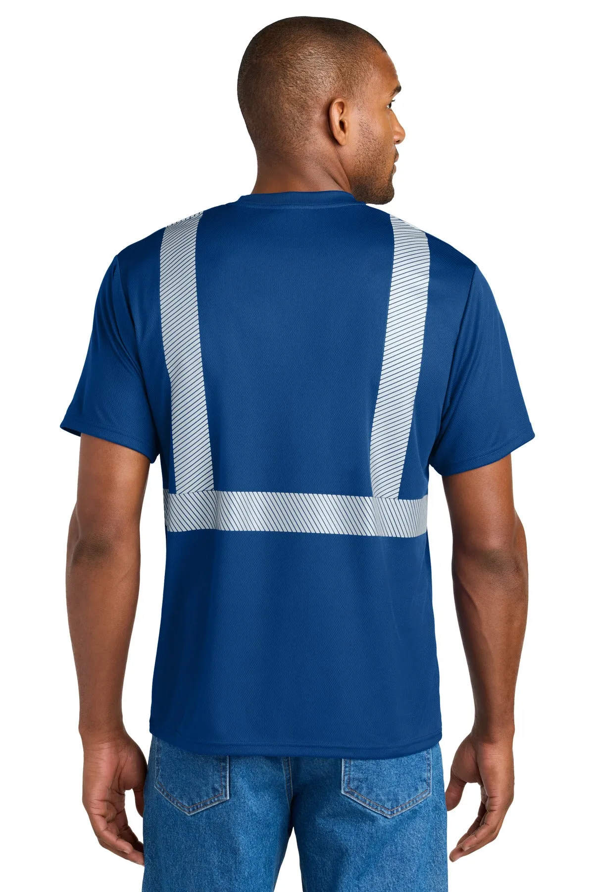 CornerStone Enhanced Visibility Segmented Tape Tee