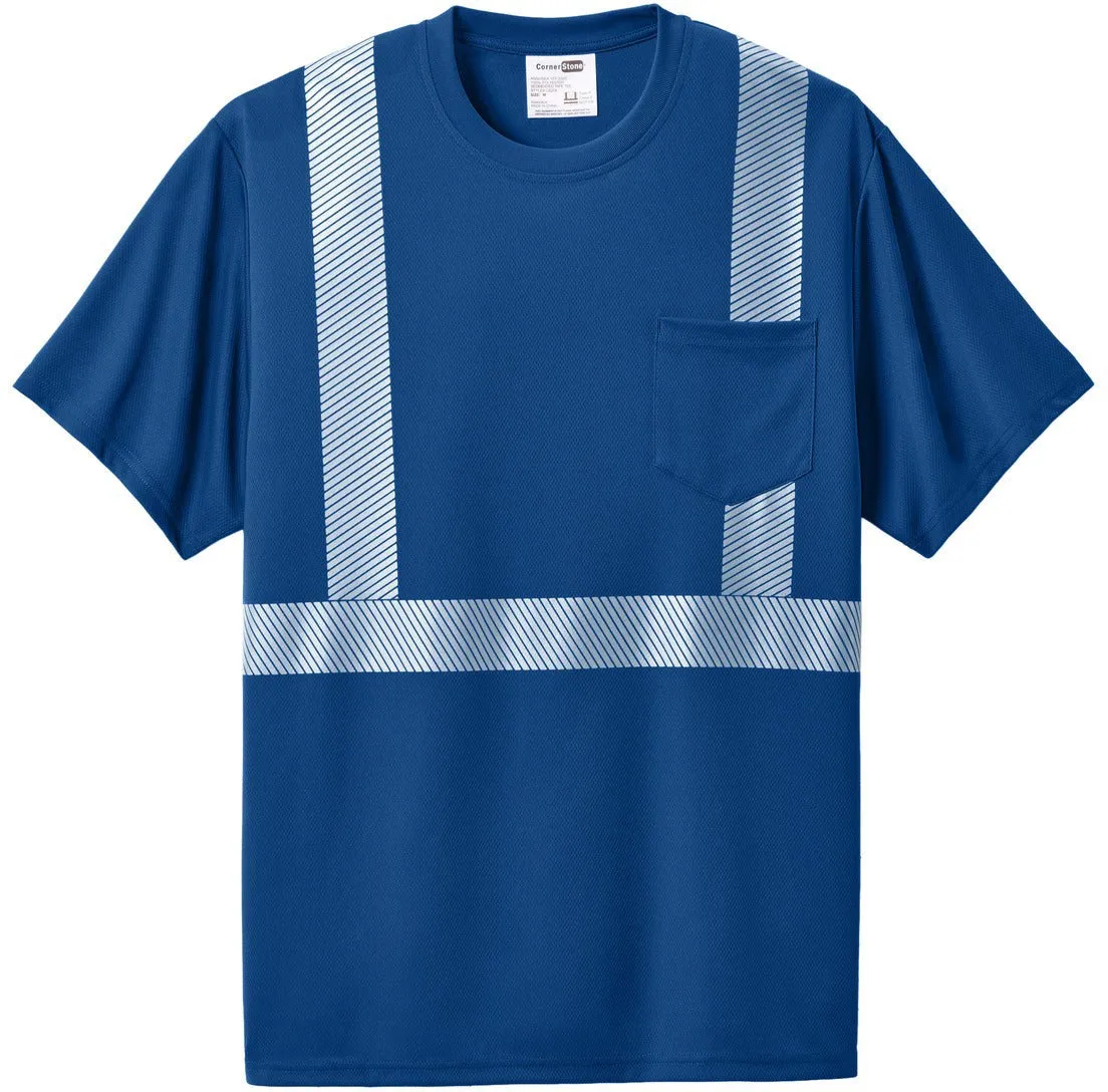 CornerStone Enhanced Visibility Segmented Tape Tee