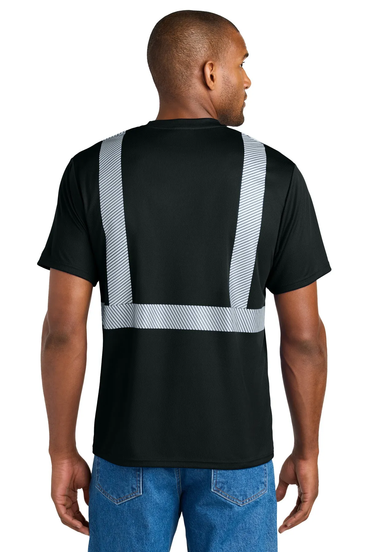 CornerStone Enhanced Visibility Segmented Tape Tee