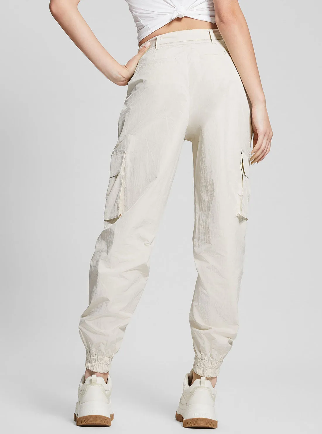 Cream Kori Cargo Pants