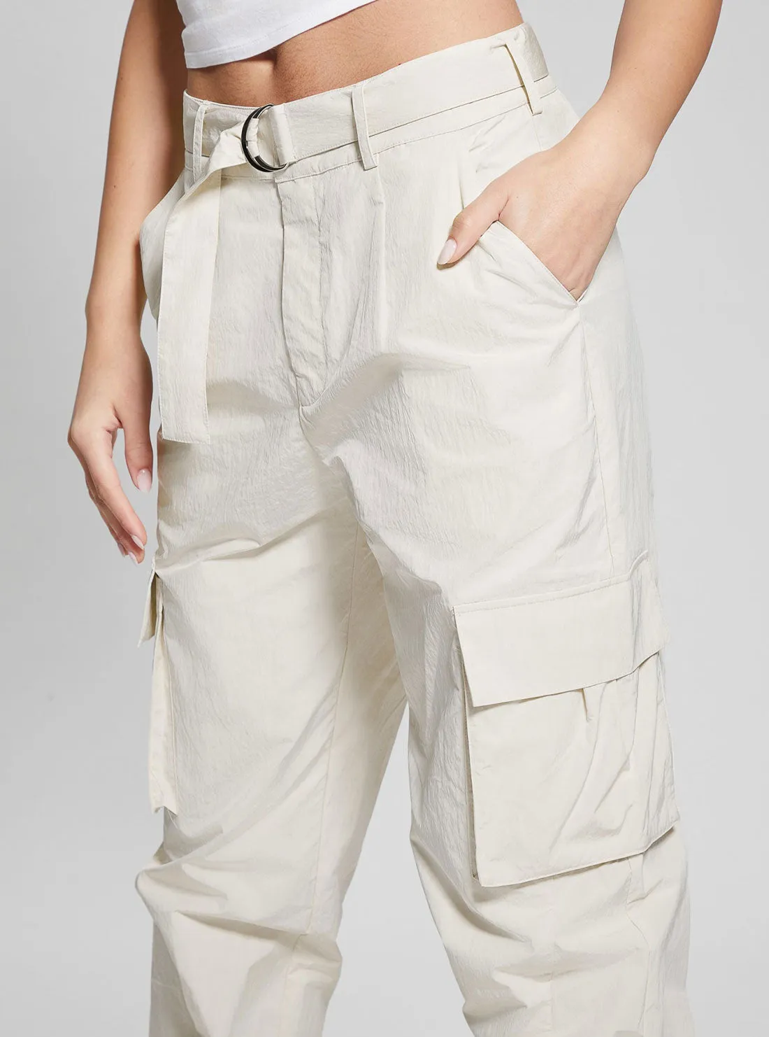 Cream Kori Cargo Pants