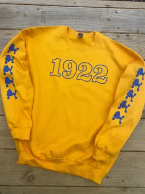 D9 -1922 Screen Print Sweater