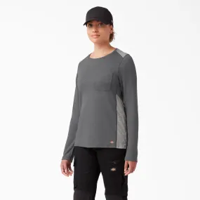 Dickies Women's Temp-IQ 365 Long Sleeve Pocket T-Shirt