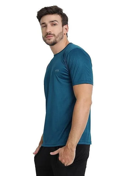 Dri-Fit T-Shirt for Men - Moisture-Wicking, Regular Fit - Vivid Blue