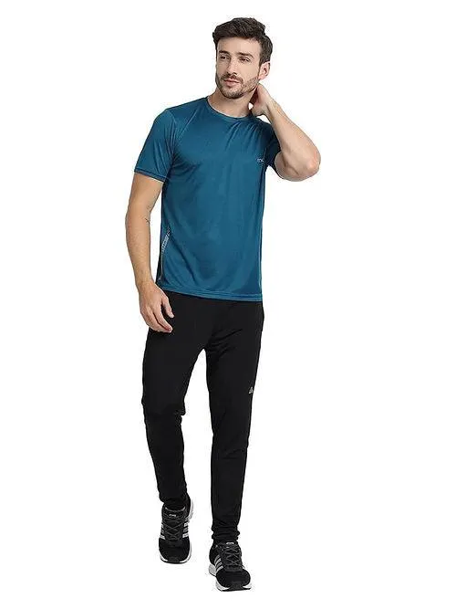 Dri-Fit T-Shirt for Men - Moisture-Wicking, Regular Fit - Vivid Blue