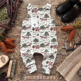 Equestrian Long Romper