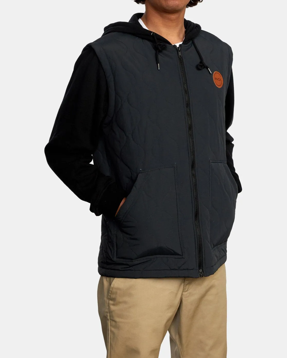 Grant Hooded Puffer Jacket - Black