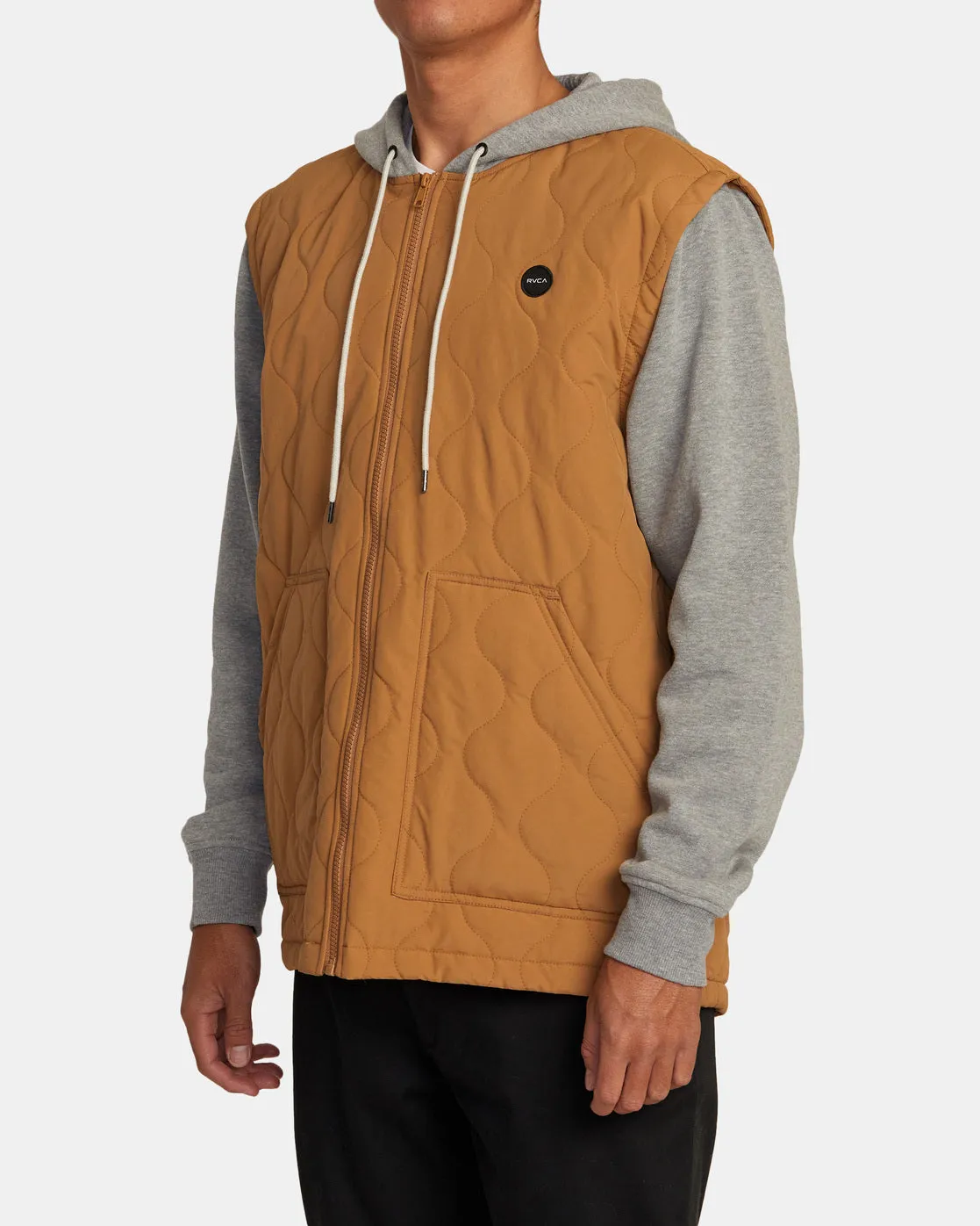 Grant Hooded Puffer Jacket - Camel