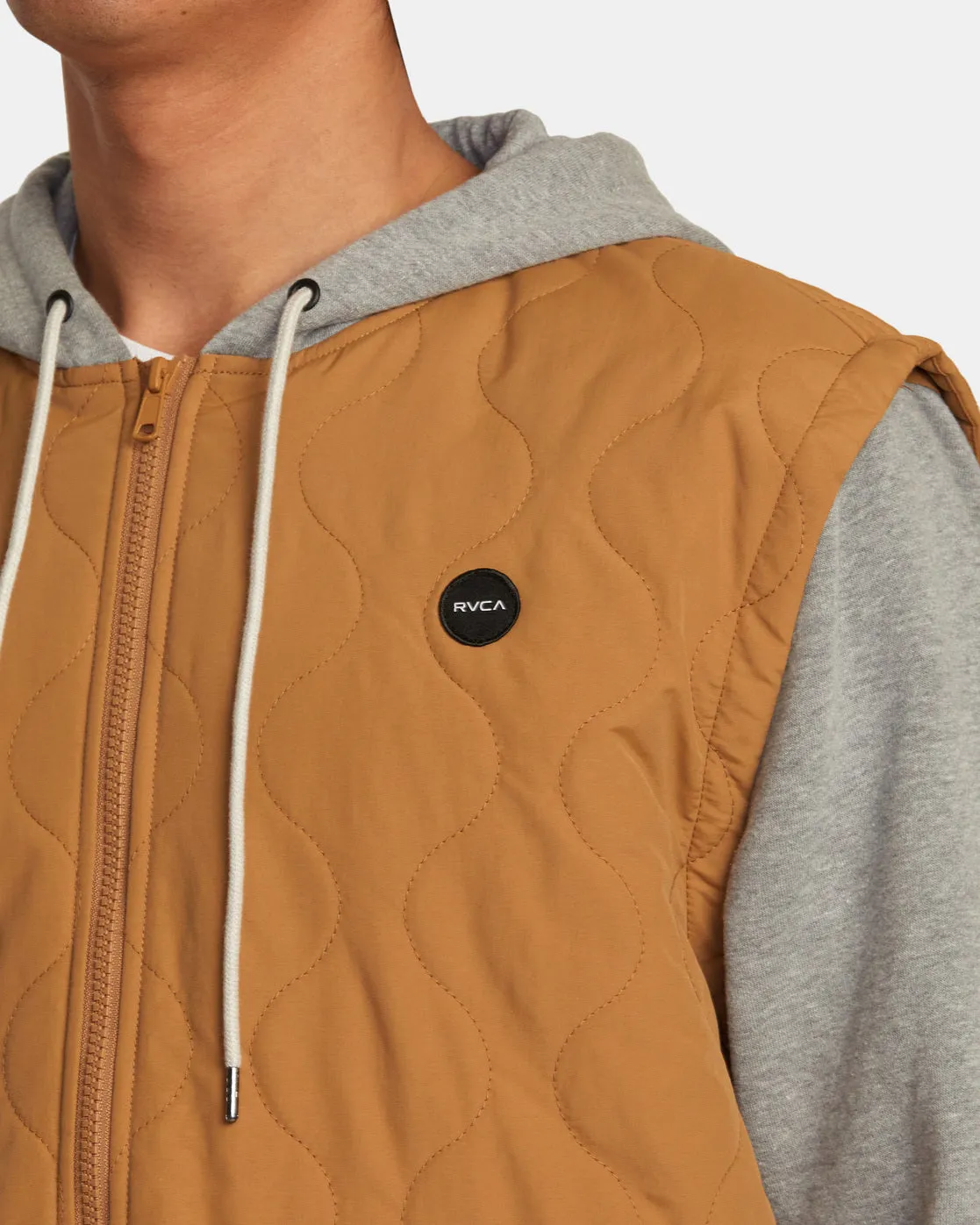 Grant Hooded Puffer Jacket - Camel