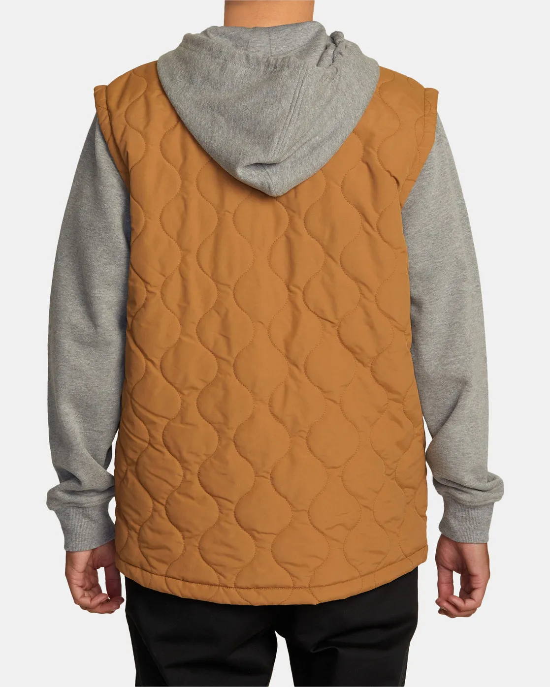 Grant Hooded Puffer Jacket - Camel