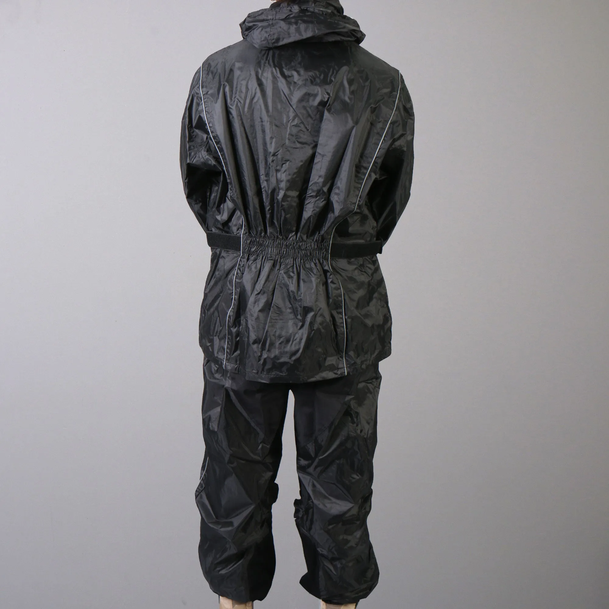 Hot Leathers Nylon Rain Suit w/Tote