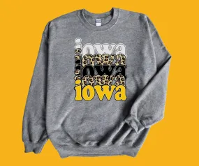 Iowa Repeat Grey Sweatshirt