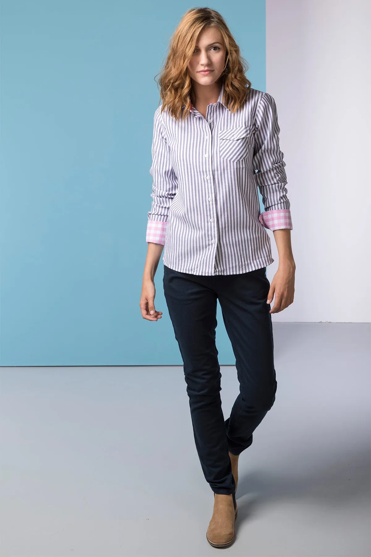 Ladies Striped Shirt - Lucy