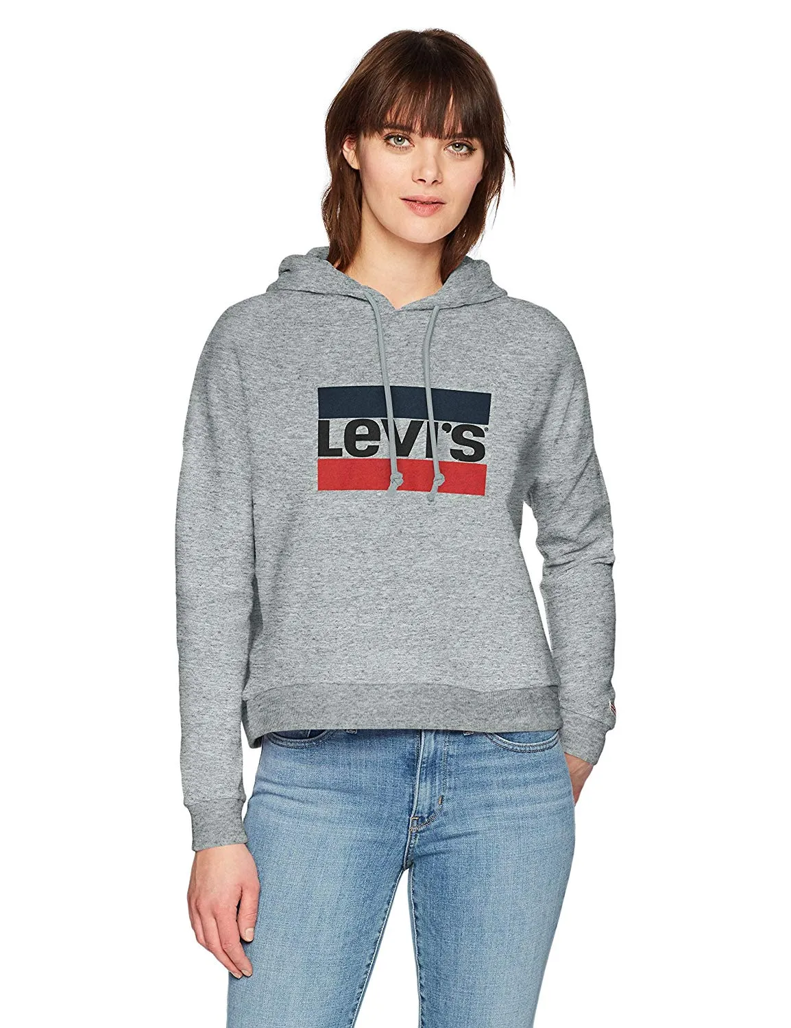 Levi's Women's Graphic Track Hoodie Sweatshirt