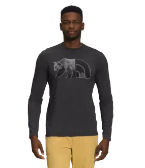 L/S Tri-Blend Bear Tee Men's