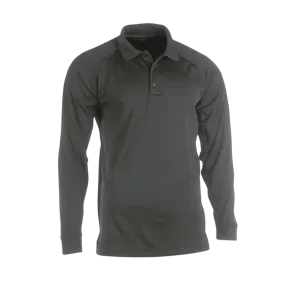 Men's Long Sleeve Performance Polo | TDU Green