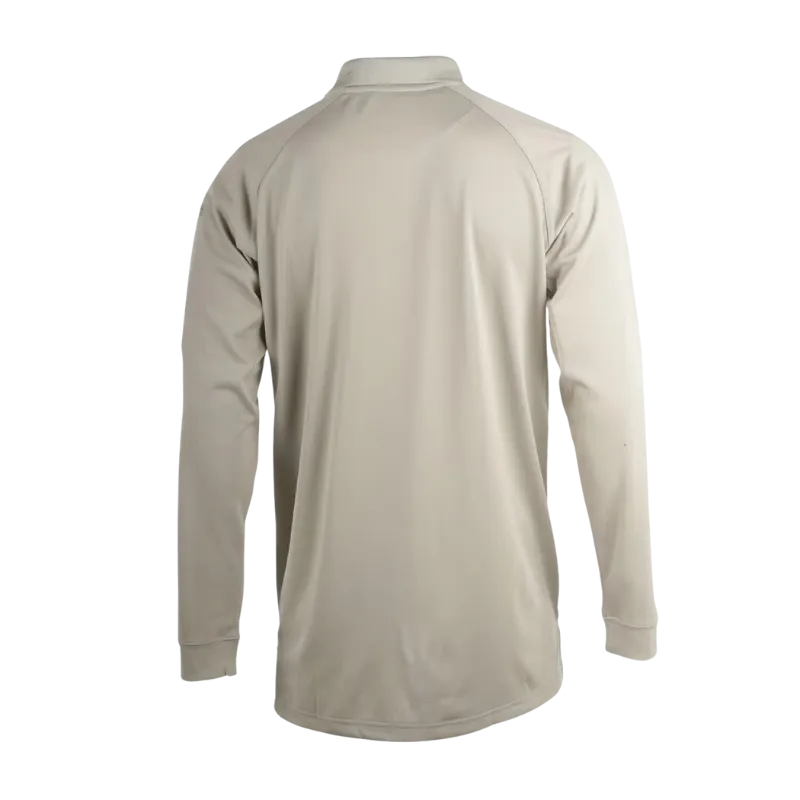 Men's Long Sleeve Performance Polo | TDU Green