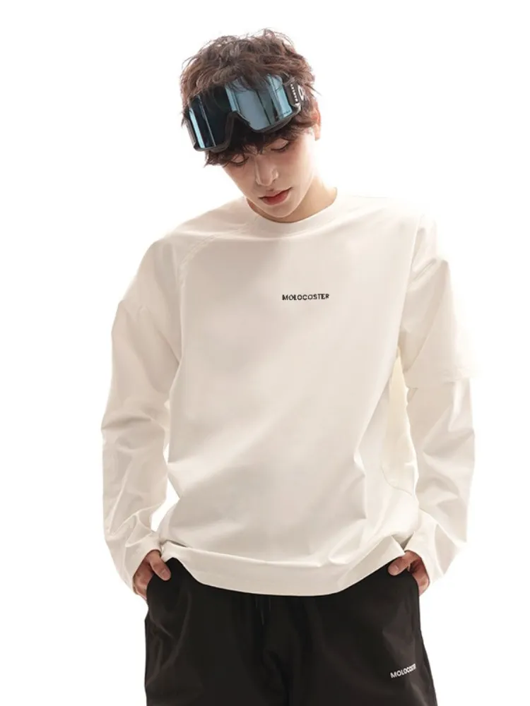 Molocoster Double Layer Sleeves Sweatshirt - Unisex