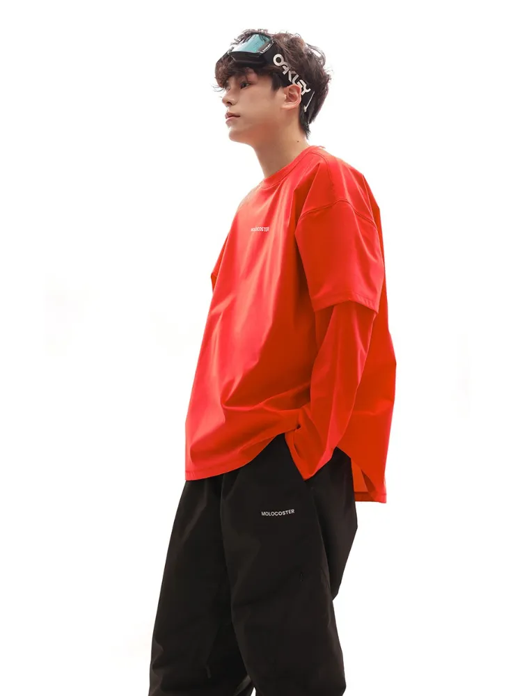 Molocoster Double Layer Sleeves Sweatshirt - Unisex