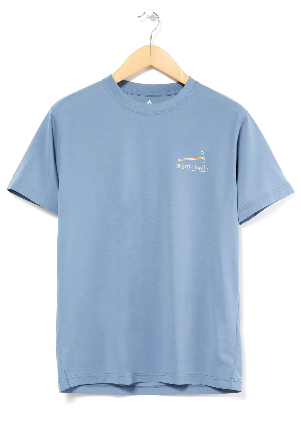 Montbell Wickron Mountain Gear T-Shirt - Blue