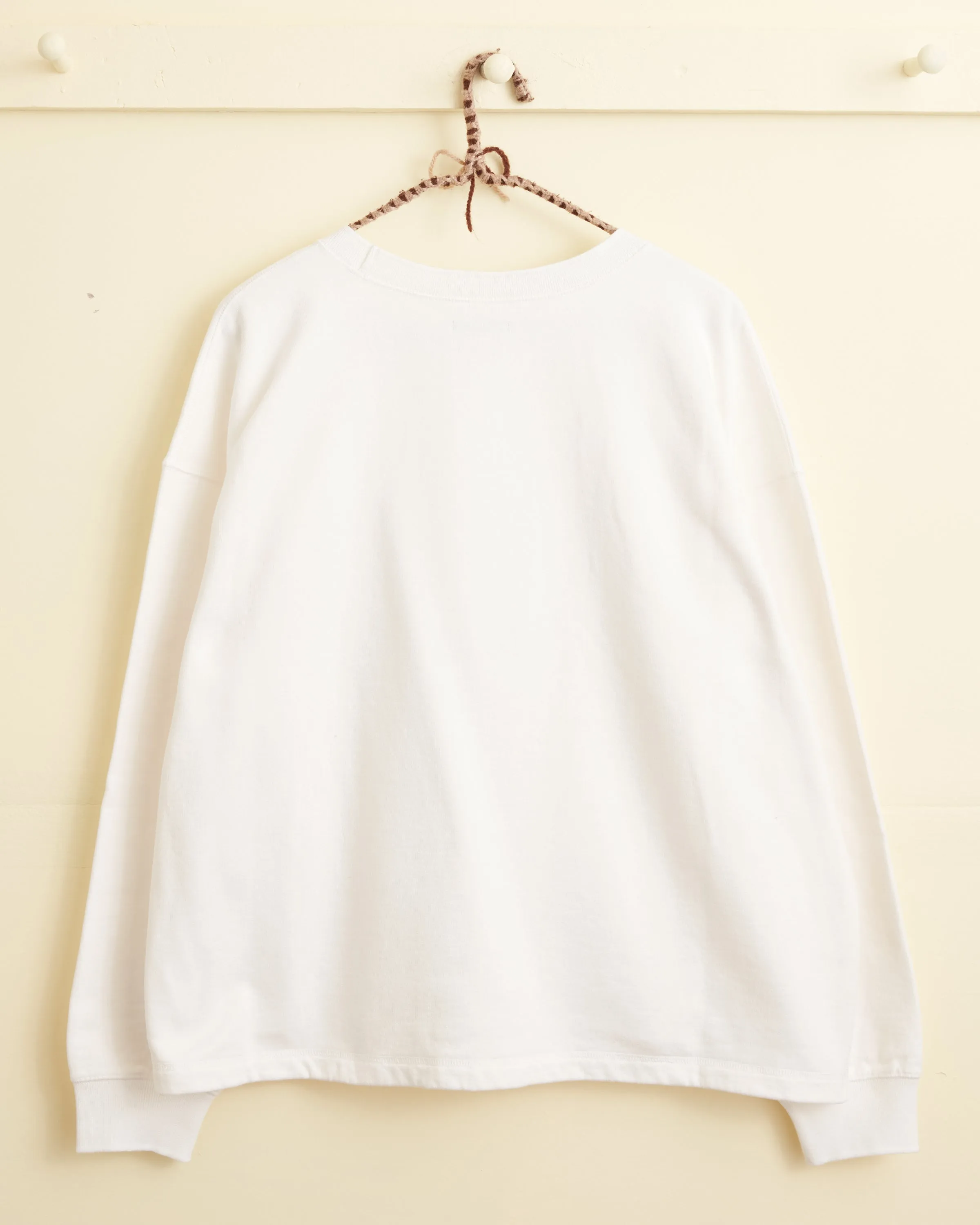 New England Crewneck - White