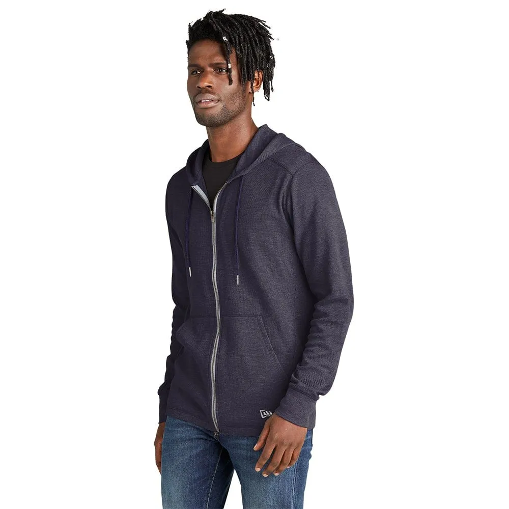 New Era - Men's Thermal Full-Zip Hoodie