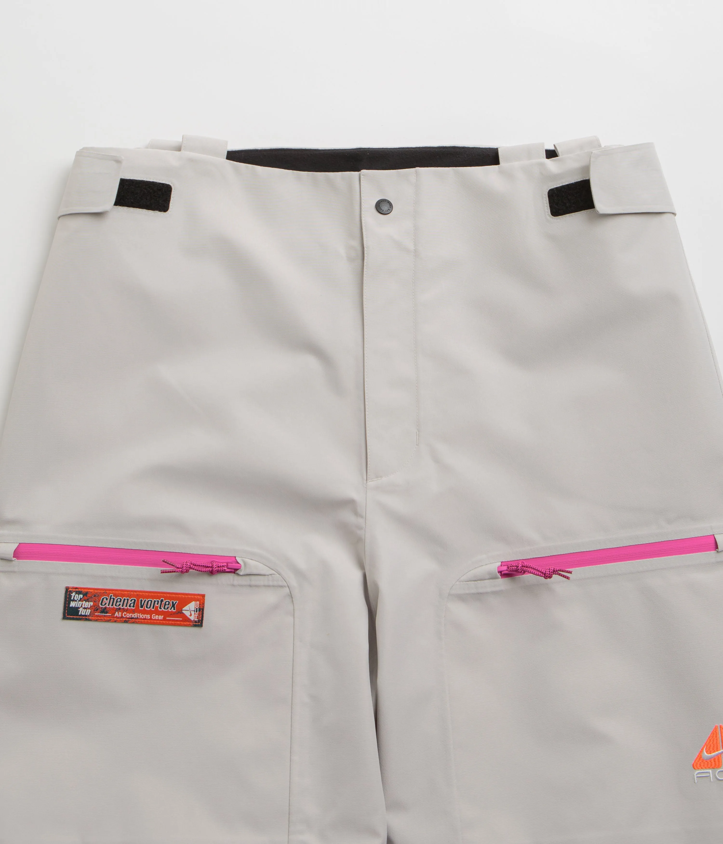 Nike ACG Chena Vortex Bib Pants - Light Orewood Brown / Anthracite / Summit White