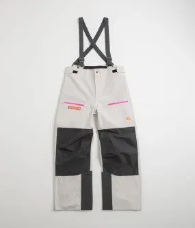 Nike ACG Chena Vortex Bib Pants - Light Orewood Brown / Anthracite / Summit White