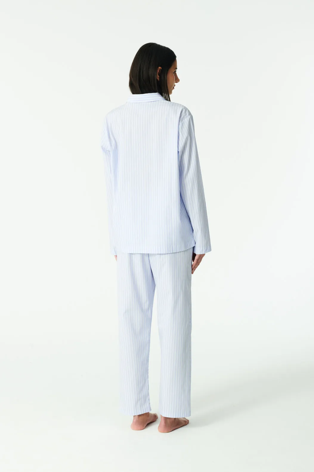 PAXTON PANTS LIGHT BLUE STRIPE