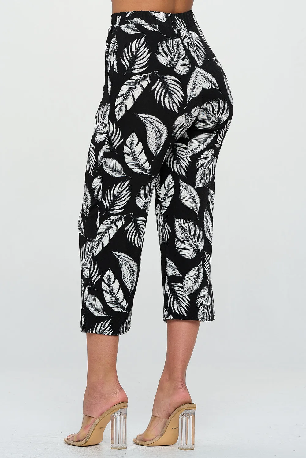 Print Ankle Pant-5039BN-ARP1-K-W388