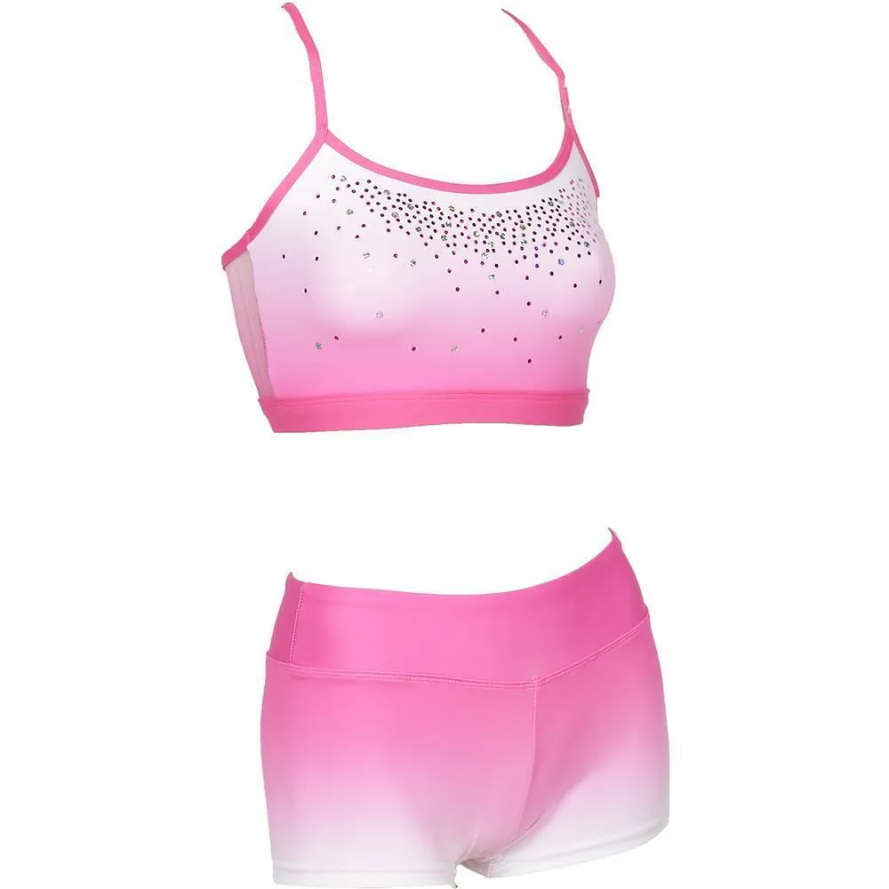 PW Dancewear Crop Top - Cerise