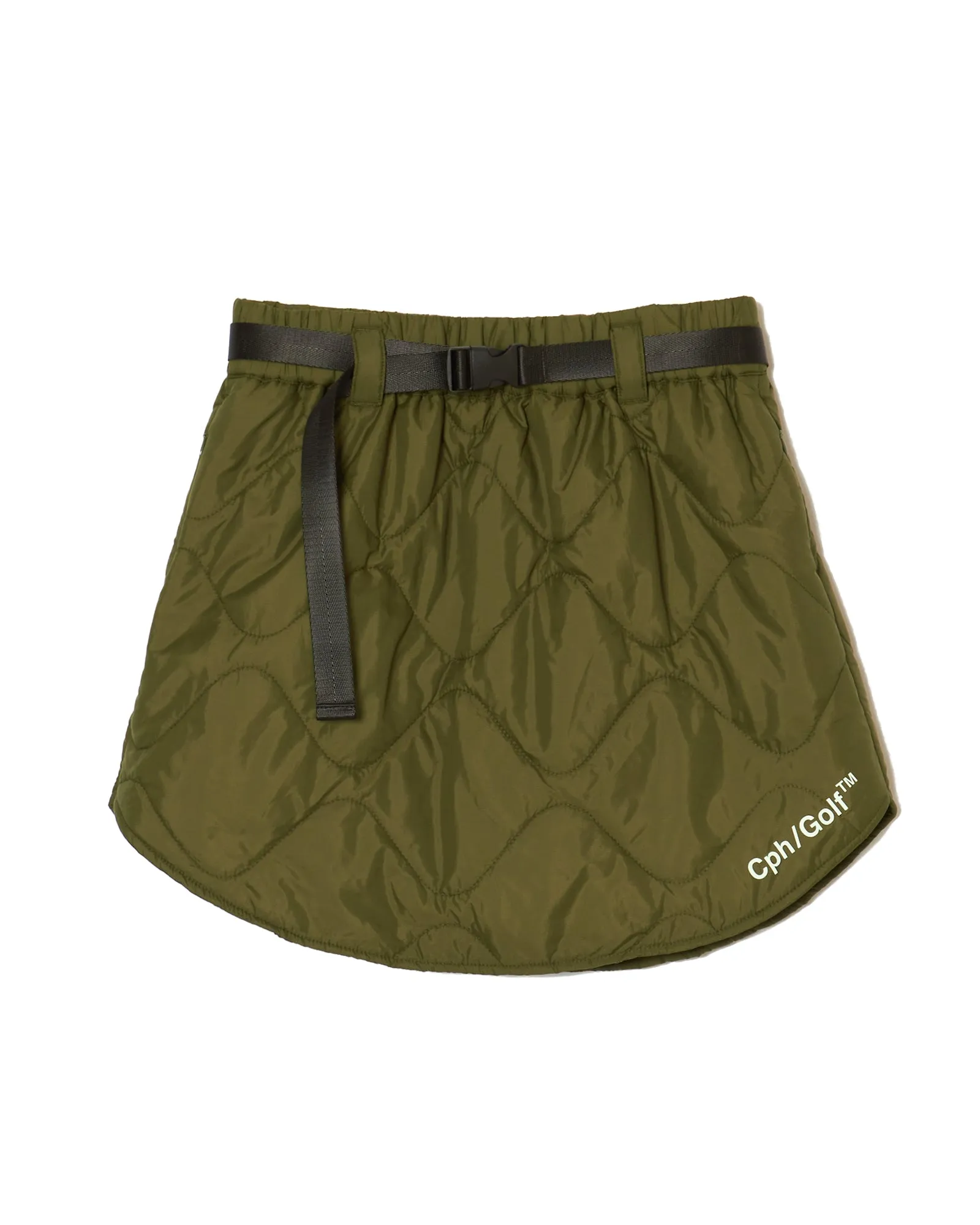 #QUILTING ADJUSTABLE SKIRT KHAKI