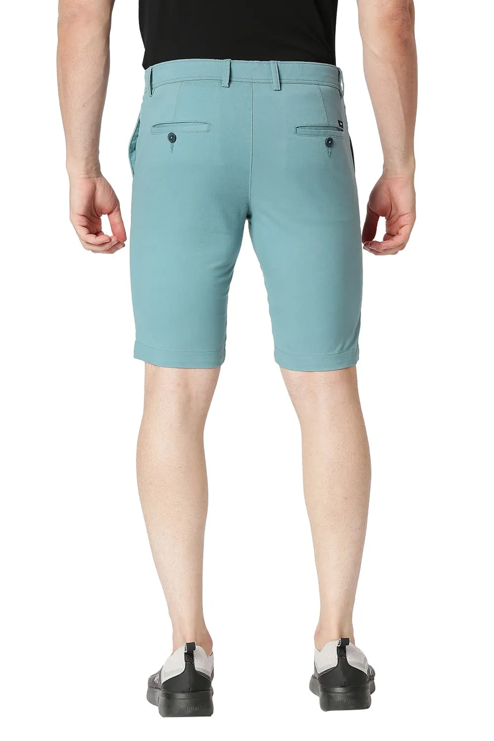 Regular Fit Cotton Stretch Shorts