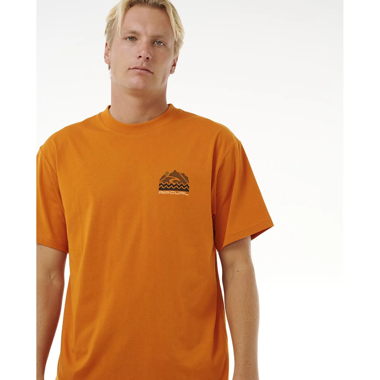 Rip Curl Mens Vaporcool Search Trek Short Sleeve T-Shirt