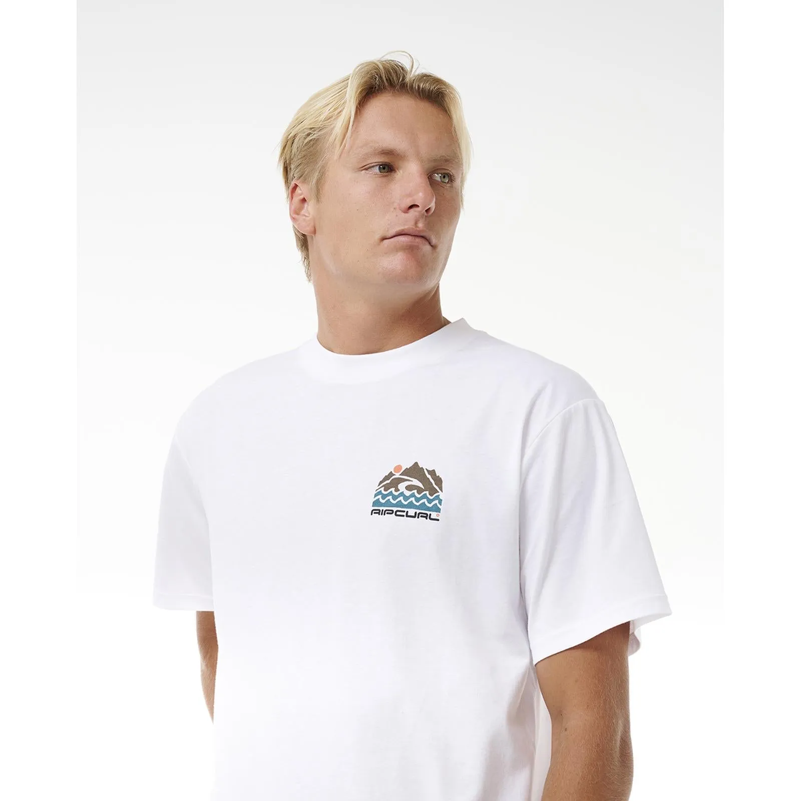 Rip Curl Mens Vaporcool Search Trek Short Sleeve T-Shirt