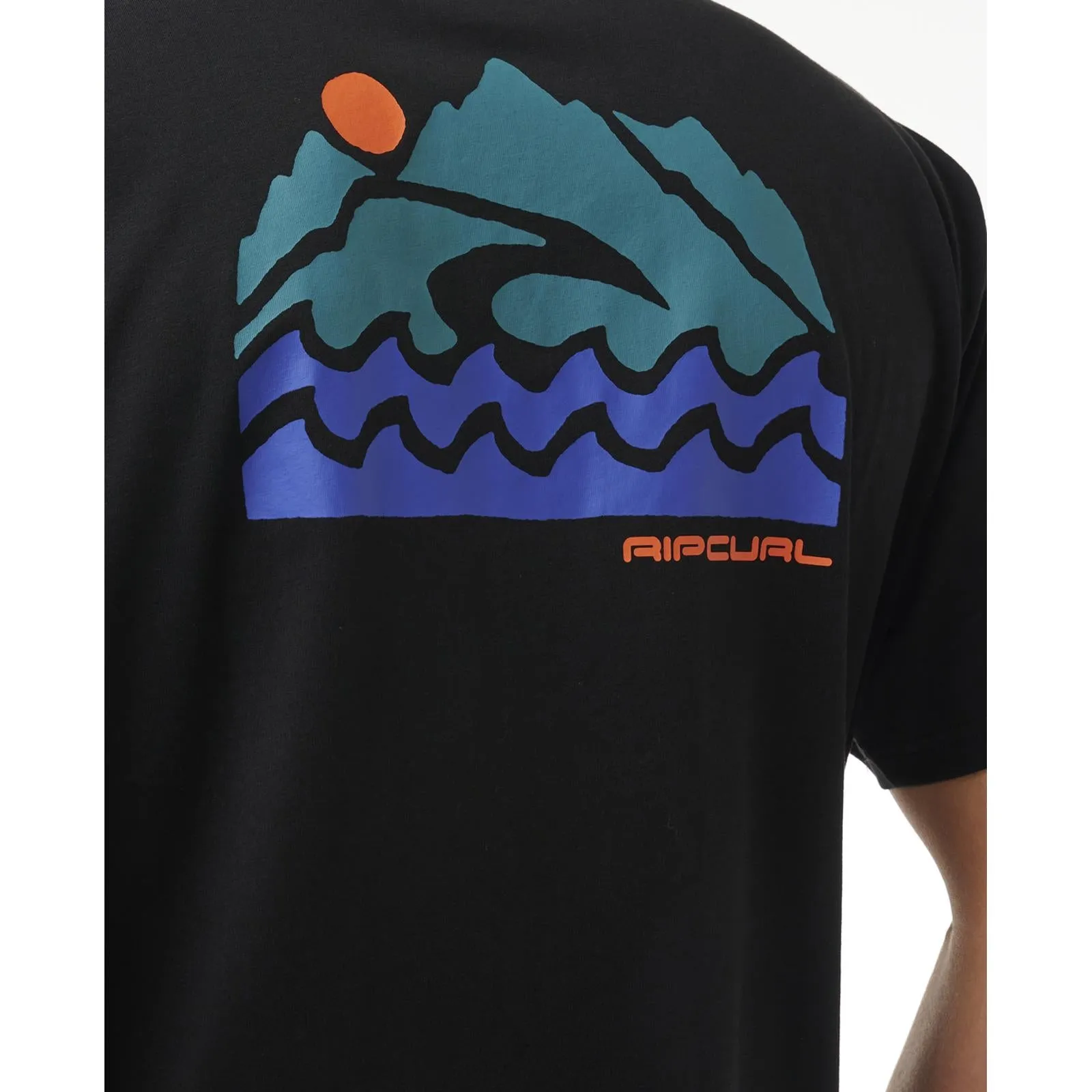 Rip Curl Mens Vaporcool Search Trek Short Sleeve T-Shirt