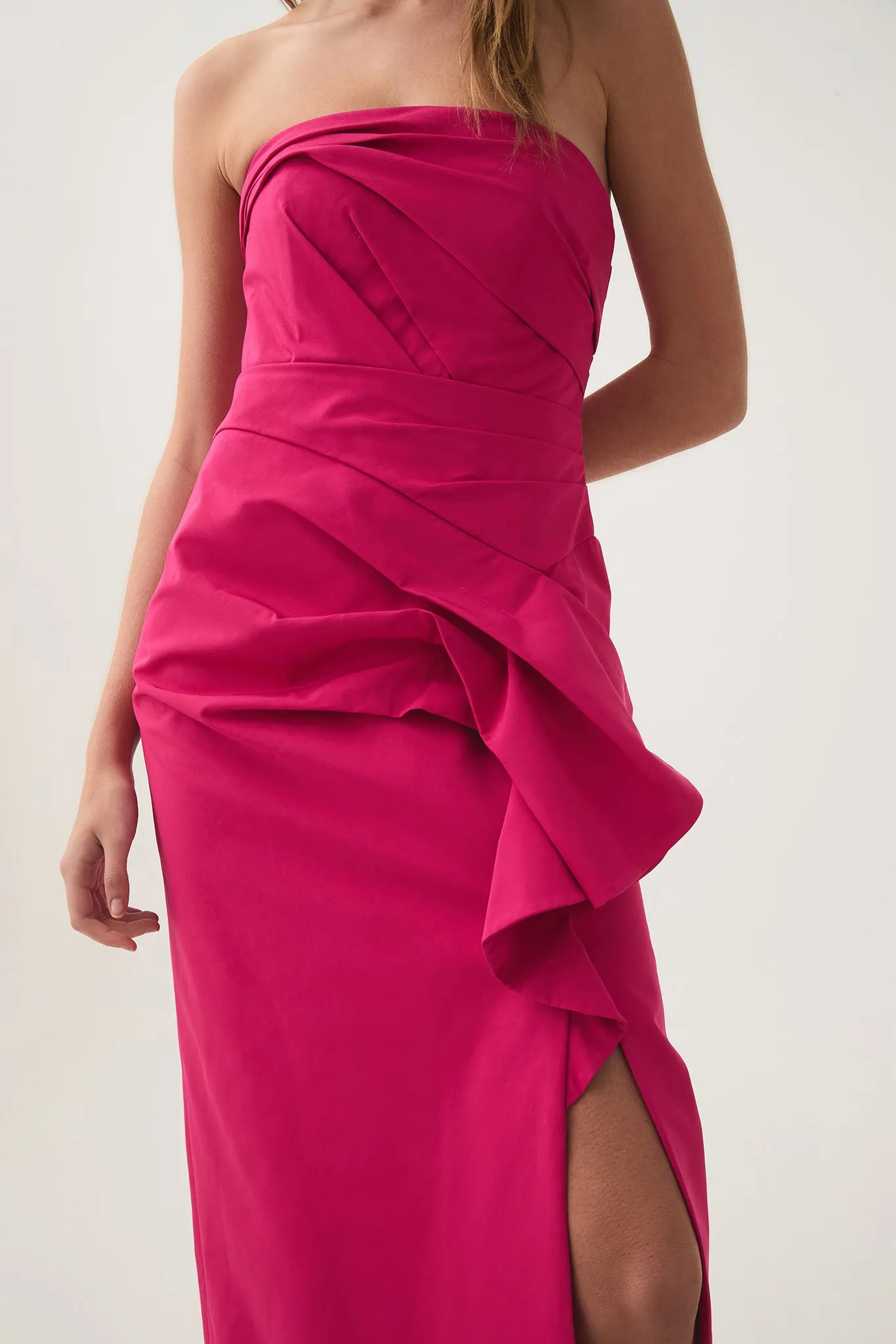 Roma Draped Midi Dress