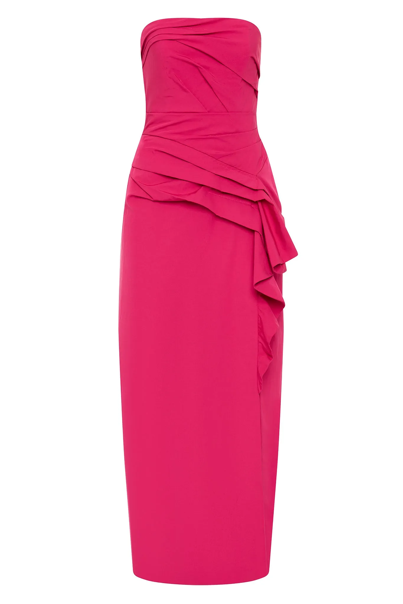 Roma Draped Midi Dress