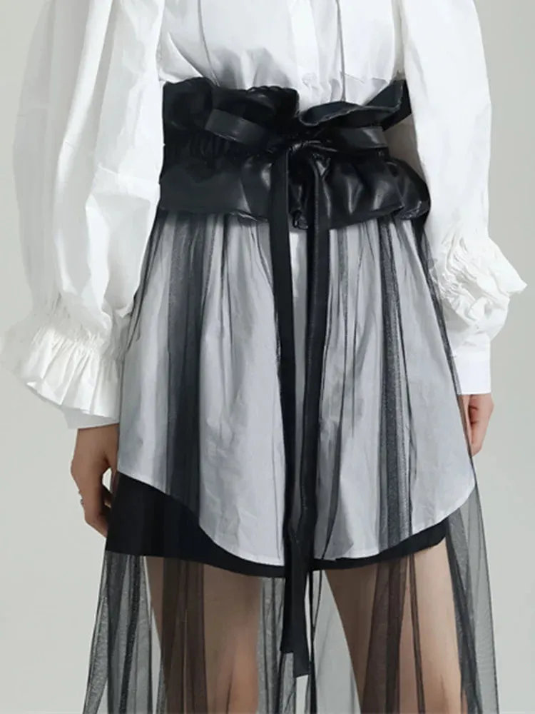 Rufus Sheer Tulle Skirt